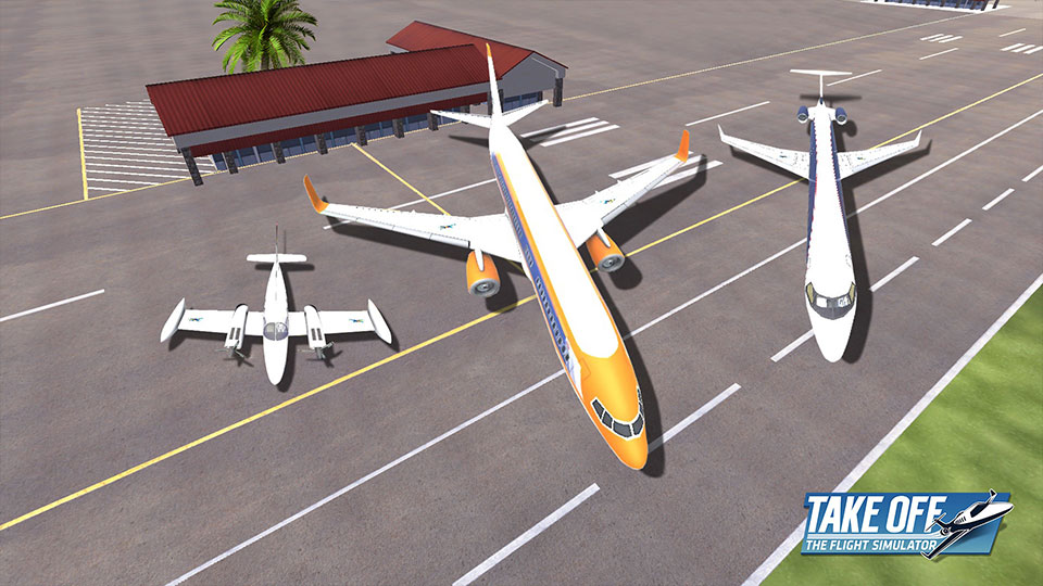 Take Off - The Flight Simulator - Screenshot - Work in Progress